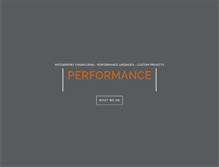 Tablet Screenshot of performanceauto.in